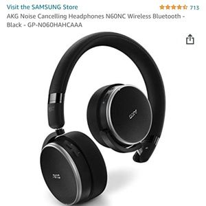 AKG N60NC Noise Cancelling Headphones